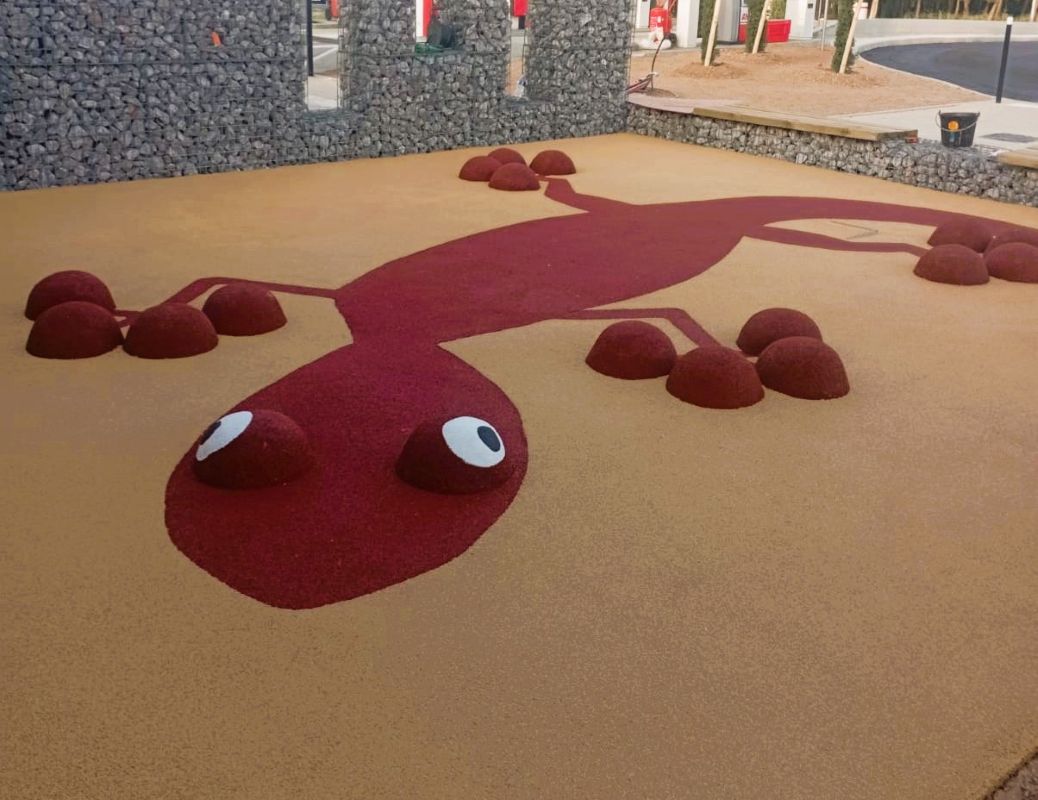 revetement sol terrain enfant montpellier gigean