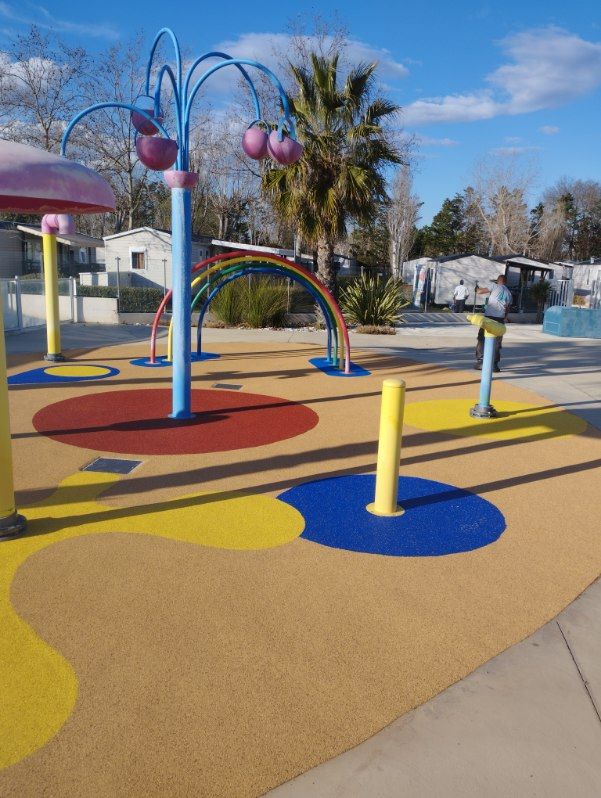 sol aquatique amortissant camping hérault